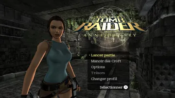 Tomb Raider - Anniversary screen shot title